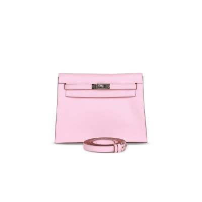 HERMES KELLY DANSE SWIFT PALLADIUM HARDWARE (22*16*7cm) HERMES KELLY DANSE SWIFT PALLADIUM HARDWARE (22*16*7cm)